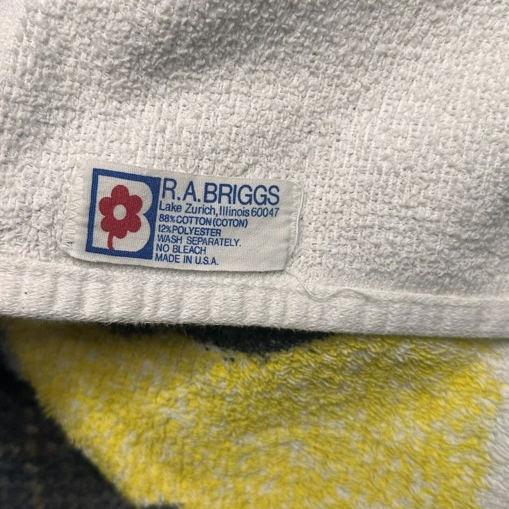 Vintage Jujyfruits Beach Towel‎ Advertising RA Briggs Made USA 27x56